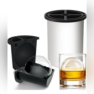 Clear Ice Cube Maker, 2.5 Inch Stainless Steel